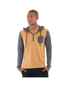 Chaz Kangeroo Hoodie-S-Orange