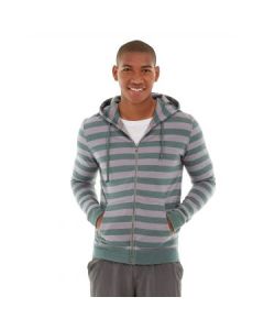 Ajax Full-Zip Sweatshirt -M-Green